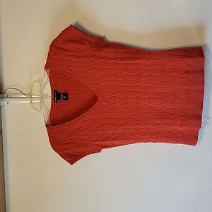 Short sleeve sweater top